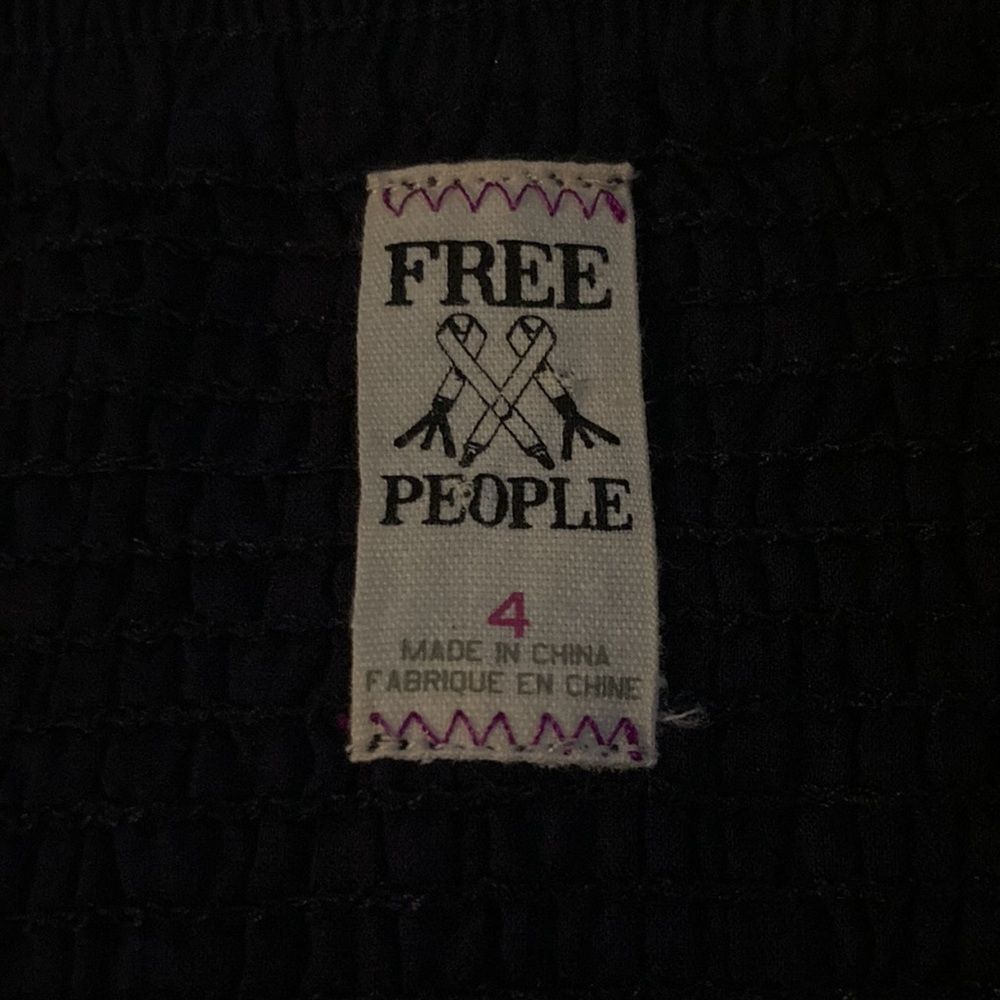 Free People Y2K Convertible Dress / Maxi Skirt Floral Smocked - Picture 3 of 6
